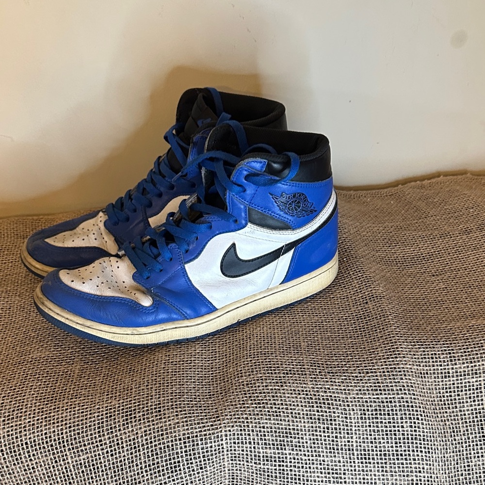 First Aid Beauty Blue and White Sneakers